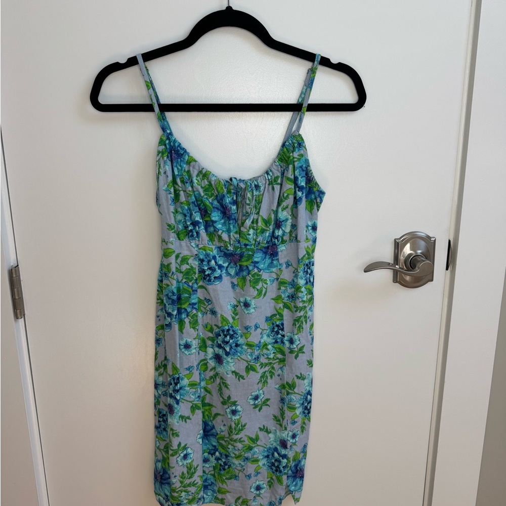 Wild Fable Blue Floral Dress
